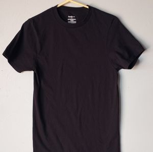 (4)Goodfellow and Co. Plain Black Tees